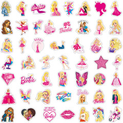 25 Barbie Sticker Pack – Waterproof Vinyl – Laptop, Water-Bottle, Phone, Bike