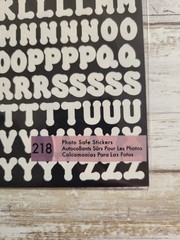 Lot Of Letter And Number Stickers Scrapbooking Junk Journals