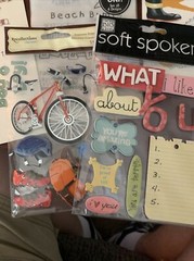 soft spoken stickers 9 pks assorted stickers & brands scrapbooking
