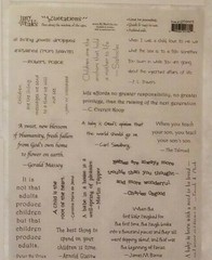 My Mind’s Eye TINY TALES QUOTATIONS Cardstock Scrapbooking Stickers Set NEW