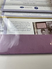 Creative Memories 7 Packs Flower Bud Printed Photo Mounting Paper Strips ‘03 NIP
