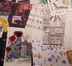 50 Piece Junk Journal Ephemera Pack-Small Pieces Vintage Inspired Scrapbook Lot