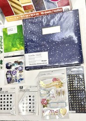 Scrapbooking Lot – Crafting Stickers Kits Albums Papers Fabric Glue Brand New