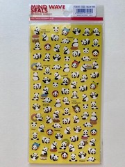 Mind Wave Panda Sticker Sheet
