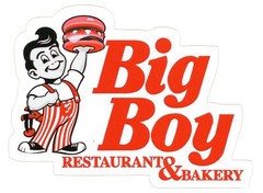 Big Boy Restaurant & Bakery – Logo Sticker (Reproduction)