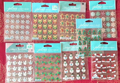 YOU CHOOSE – CHRISTMAS JOLEE’S REPEAT 3D Stickers – SOME RARE – FREE SHIPPING