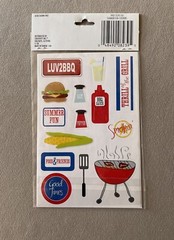 2 Sheets Keepsake Essentials Summer Stickers~Includes 27 Stickers~New In Package