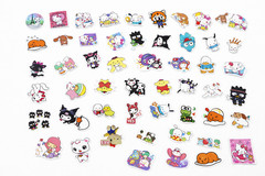 100pcs Cute Kawaii Cartoon Stickers Pack for Kids Laptop Journal Party Favors