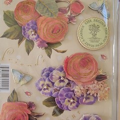 K & Co. ~2 packs ~Brenda Walton~ Grand Adhesions~ FLORA BELLA~ Scrapbooking~ NEW