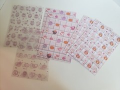 Happie Scrappie Planner Kit Notebook Journal Pin Stickers Vellum Paper Winter