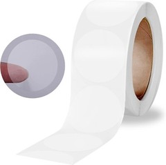 500 Pcs Roll Clear Stickers 1.5 Inch Package Seals Envelope Seals for Mailing…