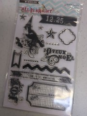 My Mind’s Eye «All Is Bright» Acrylic Stamp Set