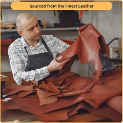 Genuine Leather Hide | 1.8-2.0 mm Thick | Full Grain Leather Sheet & Pieces for