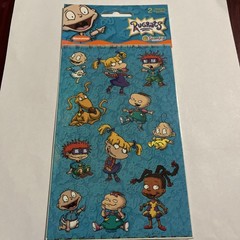 2000 Vintage Rugrats Stickers New, Sealed Nickelodeon 2 sheets.