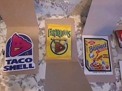 7-Junk Food Doody Stickers Series Poop Emoji Novelty Funny Humor