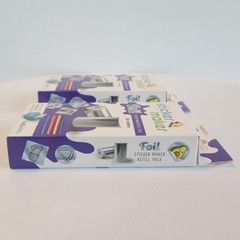 Hello Blink Foil Sticker Maker Refill Pack Lot of 2 (80 Count EACH) New Sealed