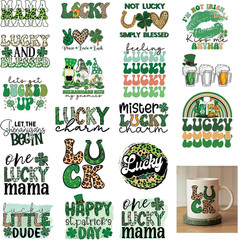 Rub on Transfers for Crafts Holiday Quote Design 3 X 3 Inch Transfer Stickers fo