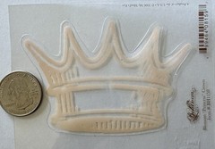 BLOSSOM “PRINCESS” CROWN Mylar shape(4”x2.5”)My Minds Eye•Bohemian•Queen•King•