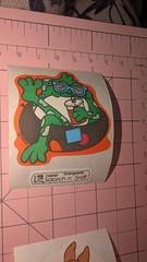 Vintage Trend Scratch N Sniff Stickers Lot Frog Pig Bunny Cat Strong Scent