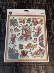 Lot of 9 Victorian Creative Gifted Stickers Sticker sheet 8″ x 10″