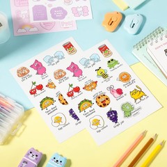 Clabby 800 Pieces Punny Rewards Stickers for Kids, Motivational Reward Sticke…