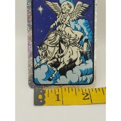 90s Y2k Glow in the Dark Prism Angel Vending Machine Sticker Religious Afterlife