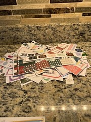 Huge lot of Asst scrapbook & Happy Planner Stickers, hundreds of pages see pics!