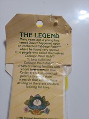 Vintage 80s Cabbage Patch Scratch N Sniff Stickers Kids Soap Scrapbook Doll FLAW