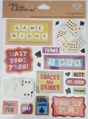 *YOU CHOOSE* Jolee’s/Others GAME & MOVIE NIGHTS Non-Dim./Dimensional Stickers