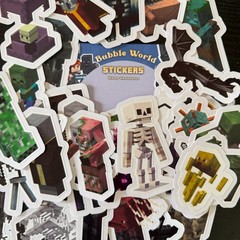 100 Gamer-Inspired Stickers Pack | Waterproof Laminated | Laptop Nintendo