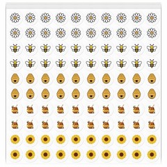 PRESSINART 500Pcs Mini Bee Stickers Bulk Mini Planner Sticker 0.5 Inch Bee Ho…