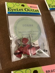 Eyelet Outlet Brads Lot of Food NEW 6 packs Card Making Scrapbooking Cake Fruit