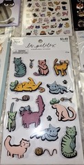 Cat Lover Gift Kittens HUGE NEW LOT Stickers Keychain Patches Notebook Charms