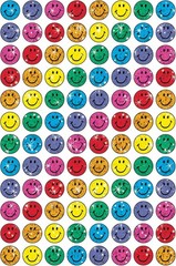 Trend Colorful Smiles Sparkle superSpots Stickers, Classroom Incentives, 400 Cou