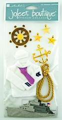 Jolee’s Boutique Sticker Collage Le Grande Edition Navy Set Violet EK Success