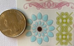 STARBURST CUTE Rub-On(3”x 6”)MME Girl•Flowers•Monogram•Darling•Teen •Garden•