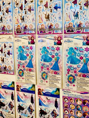 Disney Frozen Elsa Anna Olaf 199+ Stickers, Princess Let it go Sticker Lot