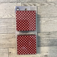 Lil Davis Designs Strawberry Stars Patterned Alphabets chipboard letters