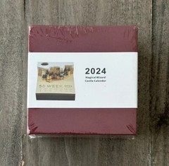2024 Magical Wizard Castle 3D Calendar, Memo Pad/ Desk Calendar For Home Office