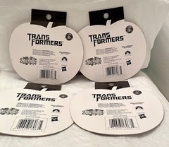 HASBRO TRANSFORMERS HALLOWEEN HOLOGRAPHIC STICKERS OVER 200 STICKERS 2010 NEW