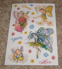 PSX Designs Sticker Sheet ~ Magical Fairies Very RHTF