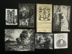 Dark Mysterious Creepy Odd Gothic Bundle 50+ pieces Junk Journal Lot