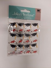 Lot of 6 Mix Brands Scrapbooking Stickers , Crafts Etc.