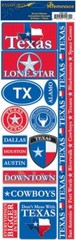 Reminisce Passports Combo Sticker, Texas
