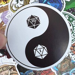 Dungeons and Dragons stickers, 50pcs, fantasy, role playing FREE Shipping*