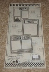 Stamping Station Clear Sticker Sheet ~ Travel….Russia (2003)