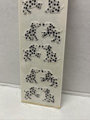Rare Fuzzy Dalmatian Dog Puppy ￼Stickers – Sandylion Sticker Designs –