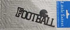 Little Extras Quality Laser Cut of Football
