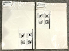 (LOT OF 2) iSYFIX Black Consecutive Number Stickers *1 to 50 *4-inch, Vinyl