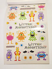 Little Monsters, 450 Stickers, NEW, LOT OF 1